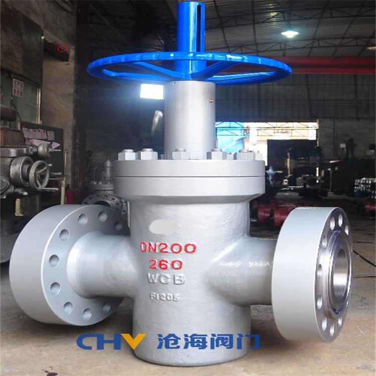 ZF43Y-250高壓硬密封平板閘閥