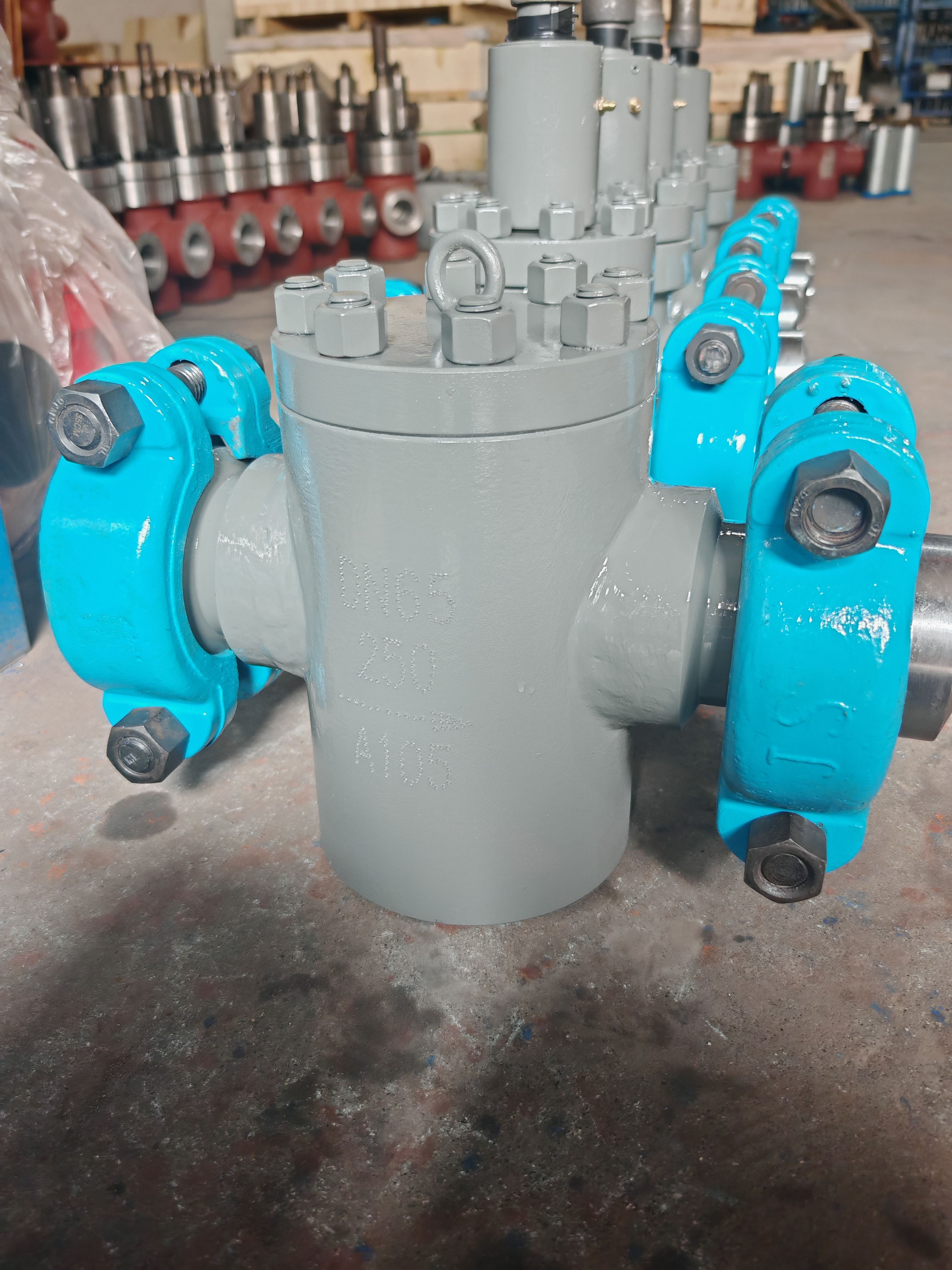 油田高壓卡箍籃式過濾器GL81H-250